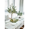 Miniatyrbillede 4 af 5: Dekorative Girlande Lys 6FT 96 LED Fe Lys, Oplyst Eucalyptus Gren