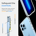 Pikkukuva 6 / 6: Ultra Hybrid [Keltaisuutta estävä teknologia] Suunniteltu iPhone 13 Pro -kotelolle (2021) - Kristallinkirkas Kristallinkirkas