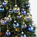 Miniatyrbilde 3 av 5: 30 stk julekulepynt 2'' knusesikre julepyntsett