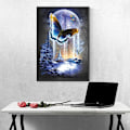Miniatyrbild 5 av 5: DIY Full Drill Diamond Art Painting Kit - Butterfly Painting by Numbers