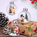 Miniatyrbild 4 av 5: 9 stycken julgranskulor i plast - med
