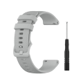 Miniatyrbillede 1 af 5: Til Garmin Forerunner 745 Small Grid Quick Release Urrem med skruetrækker NQB Gray