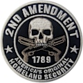 Miniatyrbillede 1 af 3: Homeland Security 2. patch - broderet stryge- eller sy-på emblem
