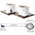 Miniatyrbillede 2 af 5: 2 stk. teinfuser - te-si i rustfrit stål, ametyst og