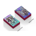 Miniatyrbild 4 av 6: 55st/kartong Kpop LE SSERAFIM Nytt album Unforgiven lomo-kort SAKURA KIM CHAEWON HD-fotokort för fanspresent B