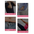 Miniatyrbild 5 av 6: Mycket elastiskt yogarep Tpe Fitness 8-ords bröstexpanderrep Hållbart motståndsband Tränade muskler Spännrep pink