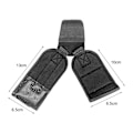 Miniatyrbild 6 av 6: Viktlyftskrok Solid viktlyftande greppkrok Bärbar Långvarig Praktiskt stark lastkapacitet Handledsremskrok Black