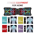 Miniatyrbild 6 av 6: Multifunktions push-up-bräda Vikbar push-up-stativ ABS-träningsbräda push-up-stänger Träning män Fitness för hemmagym Gold