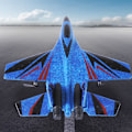 Miniatyrbild 4 av 6: JIKEFUN Foam RC Jet Aircraft SU30 Plane 2.4G Radio Control Glider Fjärrkontroll Fighter Glider Flygplan Pojkar Leksaker för barn SU30 Red 2B