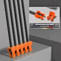 Miniatyrbild 5 av 6: Multifunktionell justerbar bröstexpanderhandträning Fitness Muskelträning Gummi Elastiska band för sportövningar Blue
