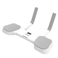 Miniatyrbild 1 av 6: Plank magmuskeltränare | Planka magmuskler Fitness utrustning | Flat Support Trainer Multifunktionella Push-up Fitnes White