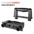 Miniatyrbild 5 av 6: Multifunktions push-up-bräda Vikbar push-up-stativ ABS-träningsbräda push-up-stänger Träning män Fitness för hemmagym Black