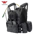 Miniatyrbild 4 av 11: Yakoda Jpc Tactical Väst Lättvikts kamouflage träningsväst Outdoor Cs Field Equipment Tactical Väst CP All yards