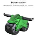 Miniatyrbild 2 av 6: Abdominal Trainer Fitness Roller Tone enkelt Red