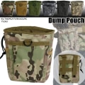 Miniatyrbild 2 av 6: Tactical Molle Magazine Dump Drop Pouch Utomhus Jakt Återhämtning Midjepaket Utility EDC Bag Military Airsoft Ammo Mag Påsar Black