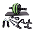 Miniatyrbild 1 av 6: AB Roller Power Wheels Machine Push up Bar Skippin Ivory