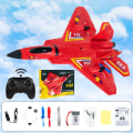 Miniatyrbild 1 av 6: F22 Rc Flygplan Fjärrkontroll Flygplan Segelflygplan Radiokontroll Helikopter EPP Foam fjärrstyrda Flygplansleksaker för pojkar Barn With 1 Batttery RD