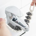 Miniatyrbild 5 av 6: 1~5PCS Sanitär U-formad Gap Multifunktion Böjbar Spaltborste Flexibel Bekväm Borste Ren Böjbara rengöringsverktyg Style A 3pcs
