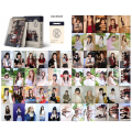 Miniatyrbild 4 av 6: 55st/ Set Kpop LE SSERAFIM 2023 Season's Greetings fotokort Straykids The Sound lomo-kort Dream Photo Card 01