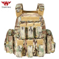 Miniatyrbild 1 av 6: Yakoda Factory Direct Cs Väst Taktiska kläder Utomhus skyddsutrustning Militär fans Kamouflage Taktisk väst för hästträning CP camouflage All yards (size adjustable))