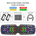 Miniatyrbild 1 av 6: Push Up Board Bärbar Multi träningsutrustning Push Up Bar för hemgymutrustning Kroppsbyggande Fitness Sport set3