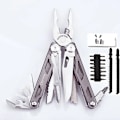 Miniatyrbild 5 av 6: Daicamping DL30 utbytbara delar Hand Multi Tools Multi-tool Cutter EDC Multitool Survival Gear Plier Swiss Army fällknivar DL30 full set Grey