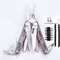 Miniatyrbild 5 av 6: Daicamping DL30 utbytbara delar Hand Multi Tools Multi-tool Cutter EDC Multitool Survival Gear Plier Swiss Army fällknivar DL30 full set silver