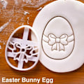 Miniatyrbild 2 av 5: 1~5 STK 1-påsk Cookie Cutter Bakverk Påskhare Kanin Molds Kökstillbehör Bakverktyg Barnpresent påsk Style C 3pcs