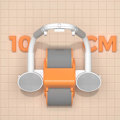 Miniatyrbild 5 av 6: 2023 Ny notering Automatisk Rebound Bukhjul Armbågsstöd AB Hjulrulle För Core Workout Med Timer Bukhjul