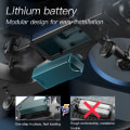Miniatyrbild 4 av 6: V27 Rc Foam Plane med 4K kamera Flygplan Segelflygplan Radio Control Helikopter EPP Foam Fjärrstyrda flygplansleksaker för pojkar Barn V27-RD-1B With 4K