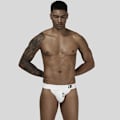 Miniatyrbild 4 av 6: Nyankomst Sexiga Reuable Män Underkläder Strukturell Skönhet Upphöjd Pounch Man Trosor Andas Herr String G-String Cueca OR213-Black M