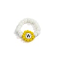 Miniatyrbild 8 av 11: Pastoralfärgad pärlbokstäver Halsband Armband Enkel akrylbokstäver pärlhalsband Bracelet Yellow 0837