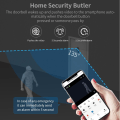 Miniatyrbild 5 av 6: 1080P Tuya Smart videodörrklocka 2,4GHz 5GHz WIFI trådlös dörrklocka Vattentät Night Vision Smart Home Video Intercom-kamera Option 2 US plug