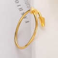 Miniatyrbild 5 av 6: One Direction Arrow Rings For Women Bff Gift Aneis Feminino Minimalist Smycken Rose Bague Justerbar Knuckle Ring Herr Silver Plated Resizable
