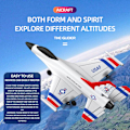 Miniatyrbild 2 av 6: F16 Foam RC Flygplan 2/3 Kanaler Fjärrkontroll Flygplan 2.4G Radiokontroll Stunt Glider RC Fighter Plane Leksaker för barn Pojke 2 Channels F16 1Bat