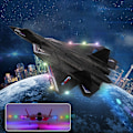 Miniatyrbild 2 av 6: RC Foam Aircraft SU35 SU57 Plane 2.4G Radio Control Glider Fjärrkontroll Fighter Plane Glider Flygplan Leksaker för barn Pojkar SU57 Red 1B