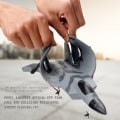 Miniatyrbild 5 av 6: RC Foam Aircraft FX622 FX822 Plane 2.4G Radio Control Glider Fjärrkontroll Fighter Plane Glider Flygplan Pojkar Leksaker för barn FX622 1 Battery