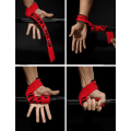 Miniatyrbild 4 av 6: MKAS Styrkande handledsremmar Fitness Bodybuild red