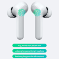 Miniatyrbild 4 av 6: JOWAY H96 TWS Bluetooth Headset Sport Trådlöst Ea White charger