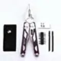 Miniatyrbild 1 av 6: Daicamping DL30 utbytbara delar Hand Multi Tools Multi-tool Cutter EDC Multitool Survival Gear Plier Swiss Army fällknivar DL30 full Set Black