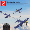 Miniatyrbild 3 av 6: VOLANTEXRC 761-8 2,4 GHz RC Flygplan 6-axlig Gyro F4U Corsair EPP RC Plane Foam Trainer Warbird Fixed Wing Glider Leksaker för pojkar F4U 1 Battery