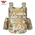 Miniatyrbild 2 av 6: Yakoda Factory Direct Cs Väst Taktiska kläder Utomhus skyddsutrustning Militär fans Kamouflage Taktisk väst för hästträning CP camouflage All yards (size adjustable))