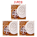 Miniatyrbild 1 av 5: 1~5 STK 1-påsk Cookie Cutter Bakverk Påskhare Kanin Molds Kökstillbehör Bakverktyg Barnpresent påsk Style B 3pcs