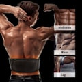 Miniatyrbild 3 av 6: Fitness EMS Myostimulator för muskelbantning Muskelstimulator Elektrisk trådlös magbälte träningsenhet Magstimulatorer