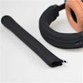 Miniatyrbild 1 av 6: 1 st Lämplig för Audio Technica hörlurar ATH-M50X ATH-M30X ATH-M40X Huvudband Slitstark svart case Dragkedja Huvudband Cover black