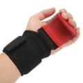 Miniatyrbild 3 av 6: Tyngdlyftskrok Handgrepp Stålkrok Heavy Duty Lifting Grip Anti Slip Pull-ups Krokar Power Lifting Handskar för gym 2PCS random color