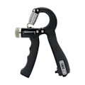 Miniatyrbild 1 av 6: Räknedynamometer Handgrepp Fitness Handgrepp 5-60 kg Handträning Gripper Gymutrustning Handledsrehabiliteringsutvecklare 5-60kg  Black 2