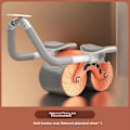 Miniatyrbild 4 av 6: VIP Abdominal Strengthening Wheel Elbow Roller App Blue