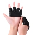 Miniatyrbild 1 av 6: Gym Fitness Halvfingerhandskar Herr Dam Crossfit Black M