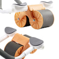 Miniatyrbild 2 av 5: Automatisk Rebound Belly Wheel Abdominal Wheels Wit with timer